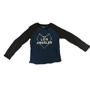 Kendall and Kylie, long sleeve Los Angeles shirt